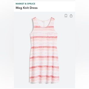 MARKET & SPRUCE Meg Knit Dress | medium | pink